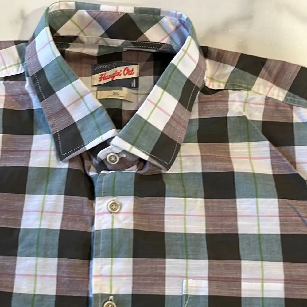 COPY - Johnnie-O Hangin Out Long Sleeve Button Up Sz. XXL